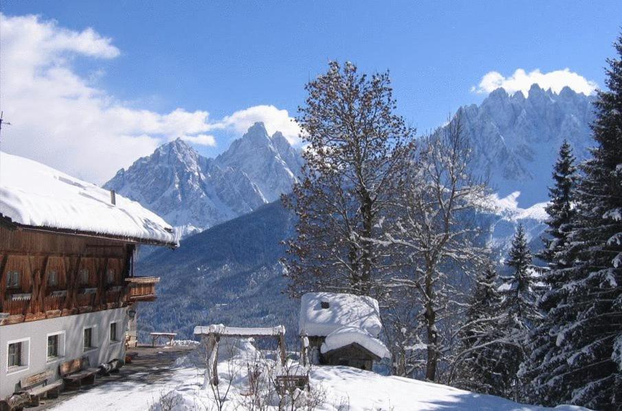 Glinzhof Mountain Natur Resort Agriturismo Innichen Exterior foto